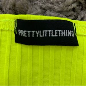 PrettyLittleThing Dresses - Neon Yellow Mini Dress PrettyLittleThing Dresses - Neon Yellow Mini Dress